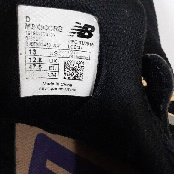 New Balance X-90 men's sneakers black prairie sunset in size 13us - Picture 7 of 10